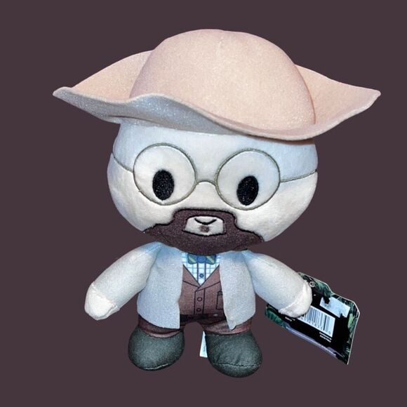 NWT 2019 Jumanji The Next Level Professor Oberon Shelly "Jack Black" Plush 7" - Picture 1 of 4